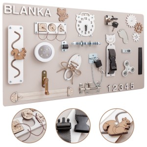 Tablica manipulacyjna sensoryczna xl
