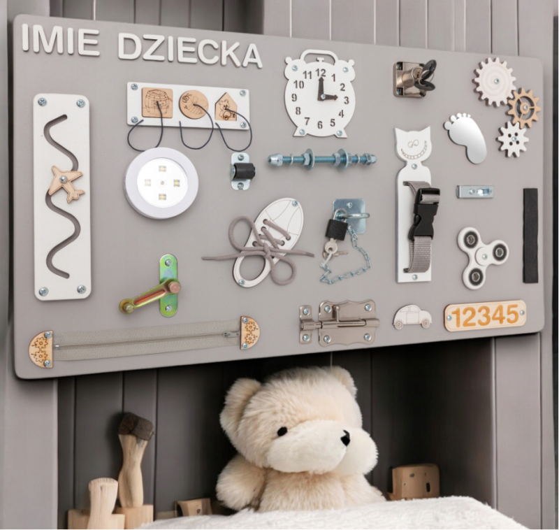 Tablica manipulacyjna sensoryczna XL