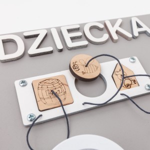 Tablica manipulacyjna sensoryczna XL